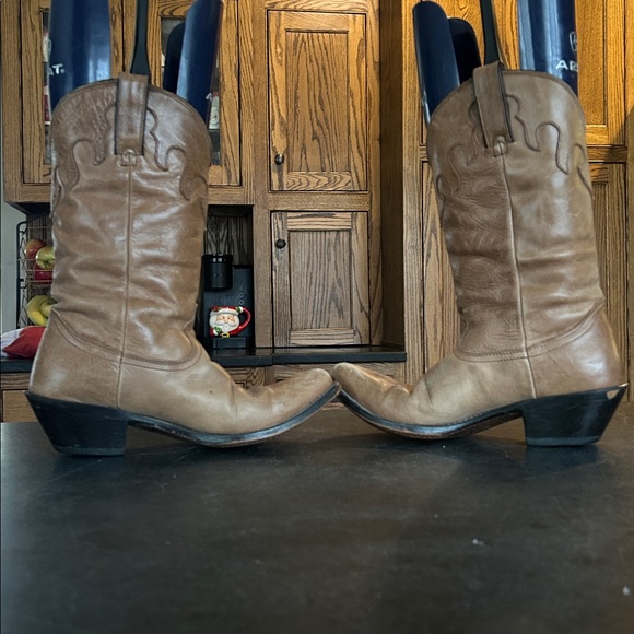 Durango Western Cowboy Cowgirl Boots Pointy Toe Distressed Brown‎ Womens size 7 - Picture 7 of 11